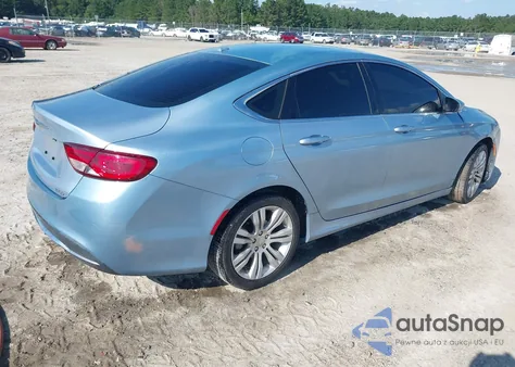 2015 Chrysler 200 Limited из США, поврежденный, VIN 1C3CCCAB5FN678037